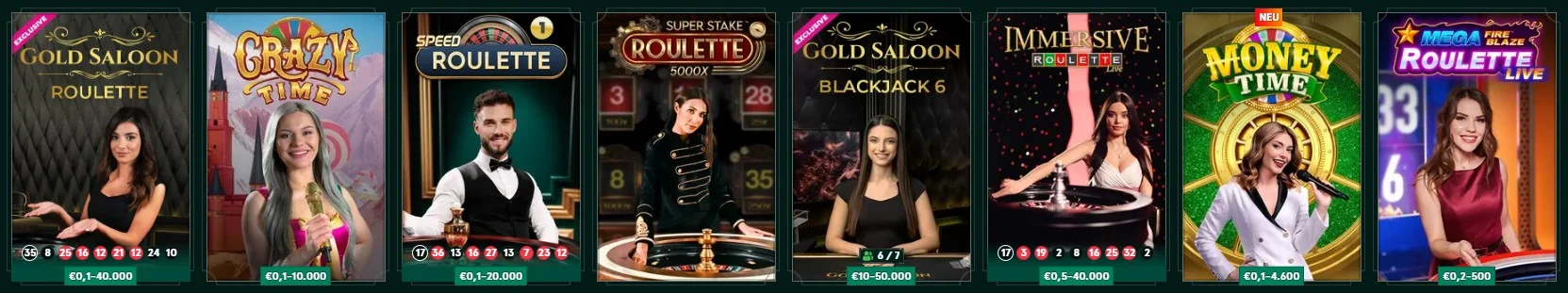 Casinia Casino Live